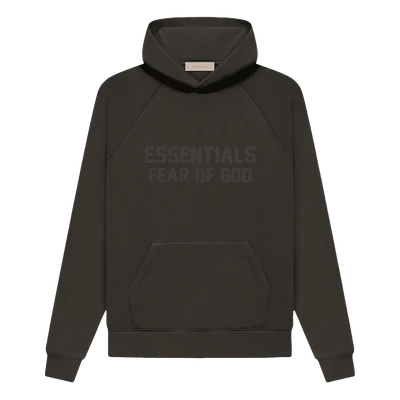 Fear of God Essentials Hoodie Off Black