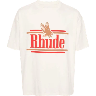 RHUDE logo-print cotton T-shirt