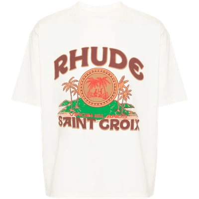 RHUDE Saint Croix cotton T-shirt