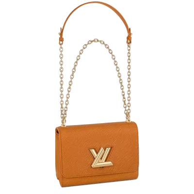 Louis Vuitton Twist MM Epi Grained Leather Gold Honey