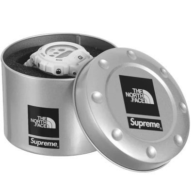 Supreme x The North Face x G-SHOCK Watch White