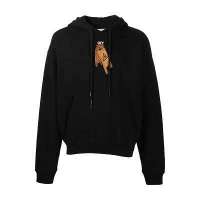 OFF-WHITE Slim Fit Pascal Skeleton Hoodie