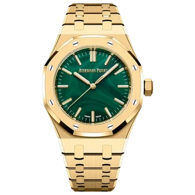 Audemars Piguet Royal Oak Malachite Yellow Gold 37mm