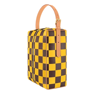 Louis Vuitton Shoes Bag Damier Pop Yellow