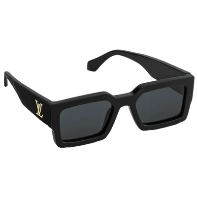 Louis Vuitton LV Clash Square Sunglasses Black/Gold