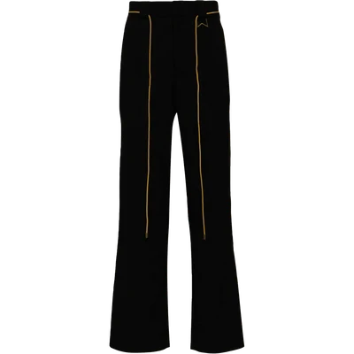 RHUDE Classic straight-leg trousers