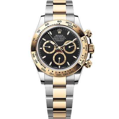 Rolex Daytona Two Tone Black Dial 40mm