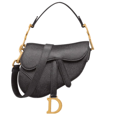 Dior Saddle Bag Calfskin Black