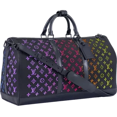 Louis Vuitton Keepall LED Monogram 50 Black