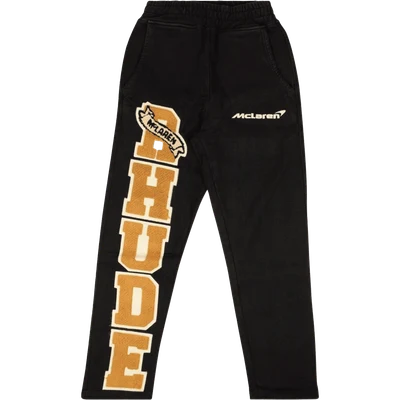RHUDE x McLaren logo-appliqué tapered trousers