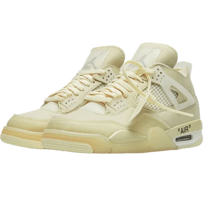 Jordan 4 Retro Off-White Sail (W)