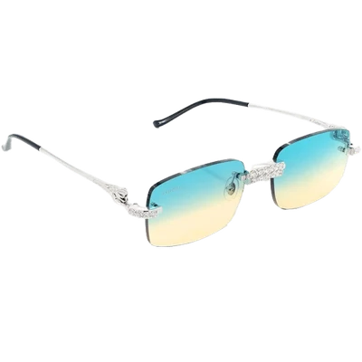 Cartier Glasses Iced Out Diamond Rimless - 3.50ctw - White Gold