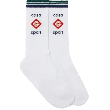 Casablanca Casa Sport ribbed socks