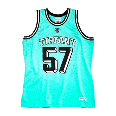 Basketball Jersey Tiffany Blue/Black
