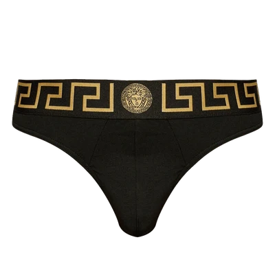 Versace Greca stretch-cotton briefs