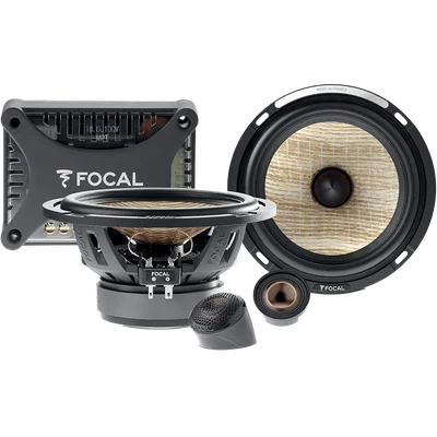 Focal PS 165 FXE 6.5" Flax Evo 2-Way Car Speakers Bi-Amplified Component Kit