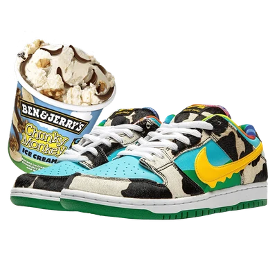 SB Dunk Low Ben & Jerry's Chunky Dunky (F&F Packaging)