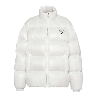 Prada Down Jacket White Prada Down JacketWhite