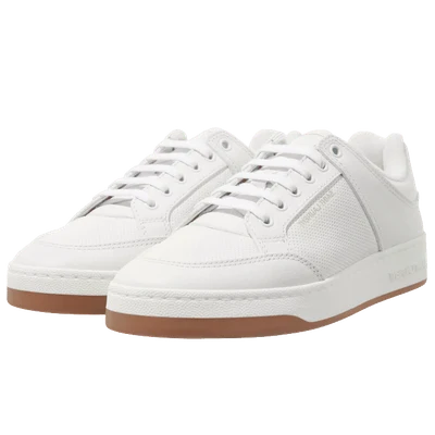 Saint Laurent SL/61 Low Tops White Leather
