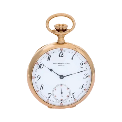 Patek Philippe Pre-Owned 18kt yellow gold pocket 48mm
