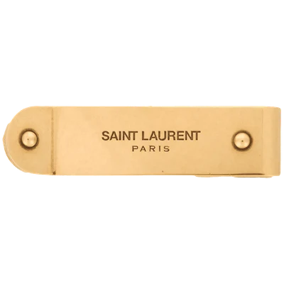 Saint Laurent logo money clip