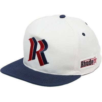RHUDE Double-R flat-peak cap