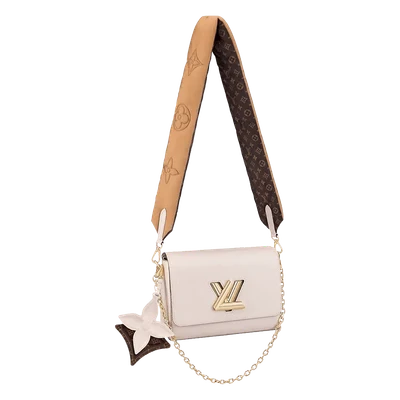 Louis Vuitton Twist MM Cream