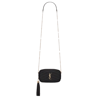 Saint Laurent Lou Crossbody Bag Mini Black
