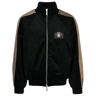 RHUDE Sky Lounge velvet track jacket