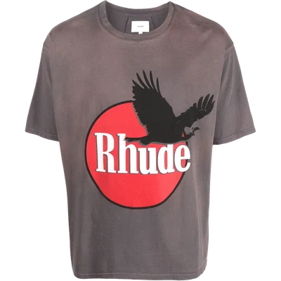 RHUDE logo-print cotton T-shirt