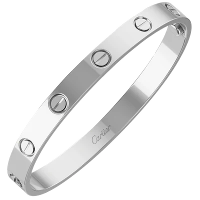 Cartier Love Bracelet (White Gold)