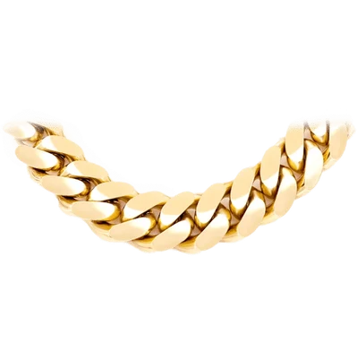 20MM Miami Cuban 14k Solid Gold Chain 24"