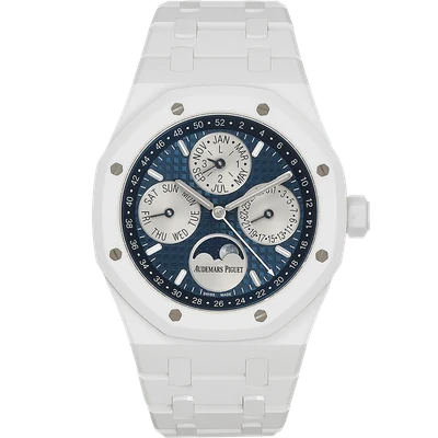 Audemars Piguet Royal Oak Perpetual Calendar White Ceramic