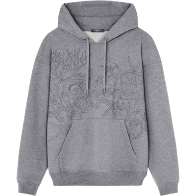 Versace Barocco Sea embroidered hoodie