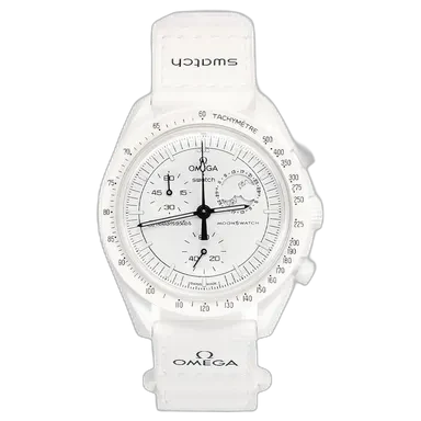 Swatch MoonSwatch Mission to Moonphase Snoopy White