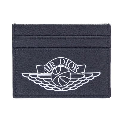 Dior x Jordan Wings Card Holder (4 Card Slot) Navy