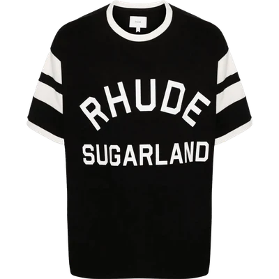 RHUDE Sugarland Ringer cotton T-shirt