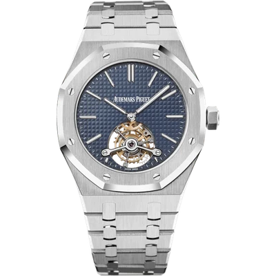 Audemars Piguet Royal Oak Tourbillon Stainless Steal Blue Dial 41mm