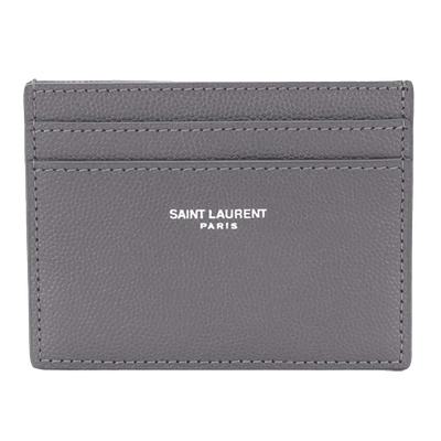Saint Laurent logo embossed cardholder
