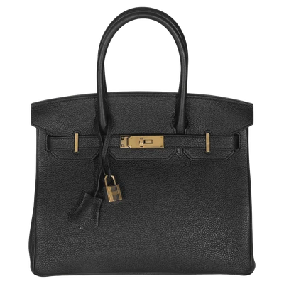 Hermès Black Togo Birkin 30 GHW