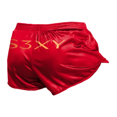 Tesla Short Shorts Red