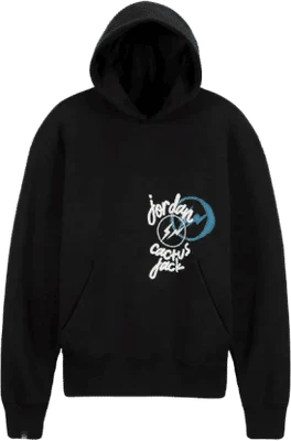 Travis Scott x Jordan x Fragment Hoodie Black