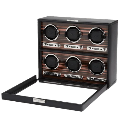 WOLF Roadster 6-Piece Watch Winder