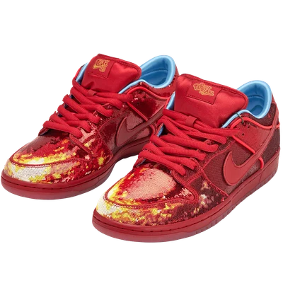 Nike SB Dunk Low The Wizard of Oz Ruby Red Slipper (Golden Ticket)