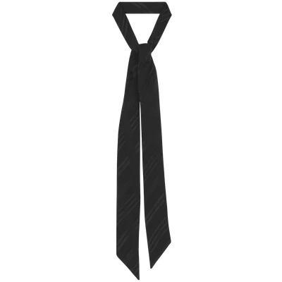 Saint Laurent Noeud silk scarf