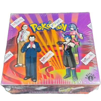 Pokemon Gym Challenge Booster Box FACTORY SEALED WotC Case Fresh Mint!
