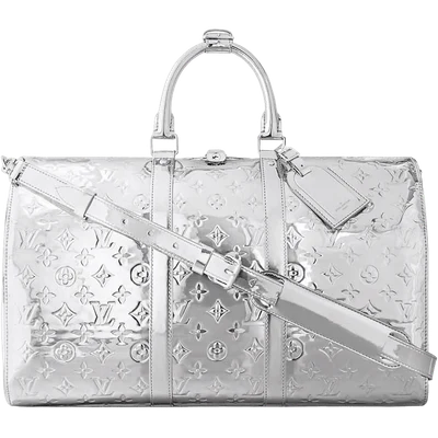 Louis Vuitton Keepall Bandouliere 45 Silver