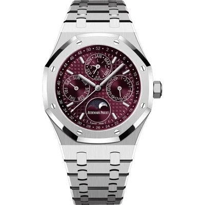 Audemars Piguet Royal Oak Purple Dial White Gold 41mm