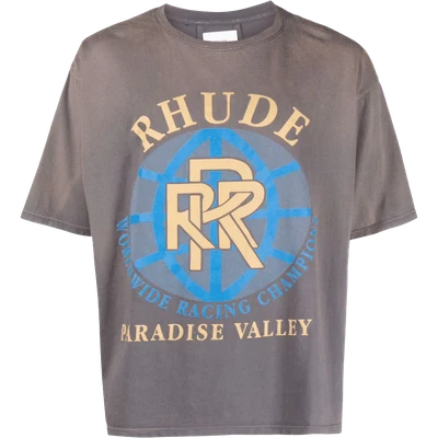 RHUDE Paradise Valley cotton T-shirt