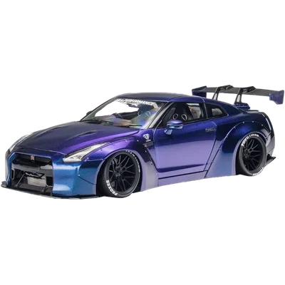 1/18 PGM Nissan Skyline GT-R GTR LB GTR35 (Holographic) Diecast Car Model